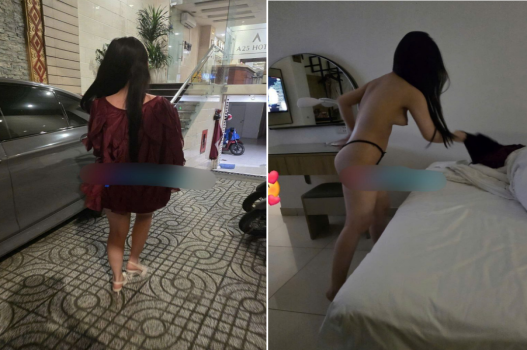Chơi em phò xinh vội vàng cởi đồ
